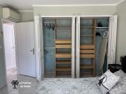 Palmier de Mira - chambre 2 - placard ouvert