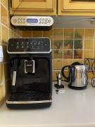 Expresso grain et bouilloire dans la Cuisine du Palmier de Mira