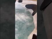 Jacuzzi au Palmier de MIra, massage des épaules